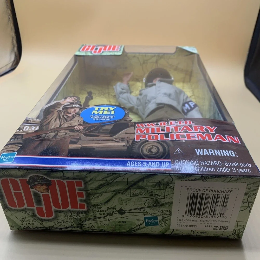 Boxed G.I. Joe WWII ETO Military Policeman Action Figure 12